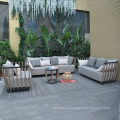 Newest Outdoor Sofa Set Balcony Teak Garden Sofa